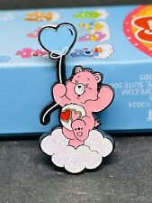 Love-A-Lot Pink Care Bear Loungefly Care Bears Clouds Blind Box Enamel Pin NWT picture