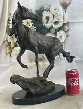 Extra Large Hot Cast Abstract Modern Horse Gallops Bronze Sculpture DEAL picture