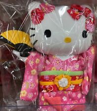 Sanrio Character Hello Kitty Stuffed Toy (Pink Kimono) M Size Plush Doll New picture