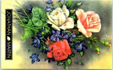 Postcard - Roses Art Print - Jonathan Martin picture