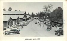 Postcard RPPC Arizona McNary Street Scene Automobiles 23-8853 picture