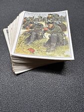 1933 GERMAN ARMY HISTORY & TRADITION REICHSHEER 63 CIGARETTE CARDS MILITARY ART picture