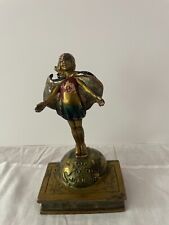 Antique Pompeian Bronze Co. Laura Archibald. Top O' The Morning. 1920s. Signed. picture