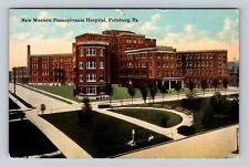 Pittsburgh PA-Pennsylvania, New Western Pennsylvania, Hospital, Vintage Postcard picture