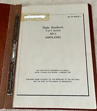 Flight Handbook for Douglas AD-5 Aircraft, 1955 picture