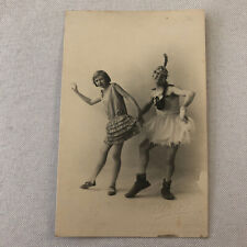 Circus Real Photo Postcard RPPC Clown Performer Comedy Act picture