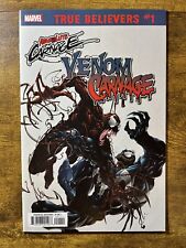 TRUE BELIEVERS ABSOLUTE CARNAGE VENOM VS CARNAGE 1 MARVEL COMICS 2019 picture