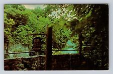 Bainbridge OH-Ohio, Seven Caves, Echo Point Rocky Fork Creek, Vintage Postcard picture