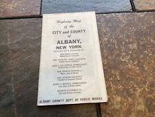 1950s Albany Public Works Highway Map of the City and County of Albany, New York picture