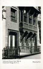 NEW YORK CITY - Teakwood House 7 East 10th Street Real Photo Postcard rppc picture