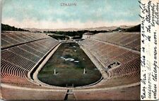 VINTAGE POSTCARD PANATHENAIC STADIUM ATHENS GREECE MAILED TO UNITED STATES 1903 picture