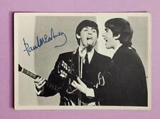 The Beatles US Original 1960's 2nd Series Topps B & W Card # 69 ORANGE BACK picture