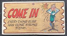 1959 TOPPS WACKY PLAK TRADING CARD #15 VG picture