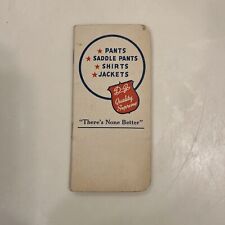 Dickson Jenkins Fort Worth 1958 Mini Notebook TX picture