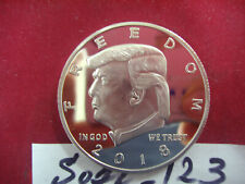 DONALD TRUMP The 2nd Amendment Will Never Be Repealed Rifles Silver plated coin picture
