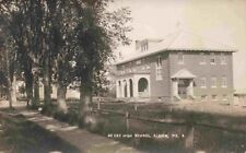 RPPC Albion Maine Besse High School c1915 Kennebec County Real Photo ME Postcard picture