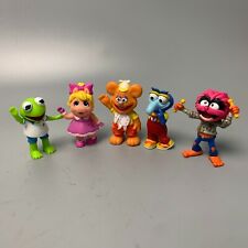 Lot Of 5 Disney JP Muppets Figures Cake toppers Kermit Ms Piggy Gonzo Fozzy Bear picture