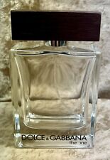 Dolce@Gabbana The  One For Men Eau De Parfum Empty No Perfume  Bottle 3.3 Fl. Oz picture