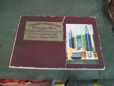 CHICAGO AND ITS TWO WORLD FAIRS SOUVENIR BOOK 1893 1933 VINTAGE ORIGINAL BOOK picture