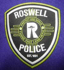 Roswell New Mexico Police-Novelty UFO patch picture