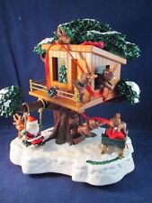 Animated Musical Santa's Hide Away by Maisto 1997 Complete In Original Box Works picture