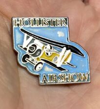 VTG Hollister Airshow CA California Aeronautical University Showcase Lapel Pin picture