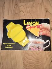 vintage Plastic lemon squeezer picture