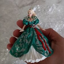 Vintage 1995 Holiday Barbie Doll Hallmark Collector Series Christmas Ornament  picture