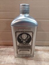 Jagermeister Metal Tin 750ML Container Bottle Holder Collectible Safe picture