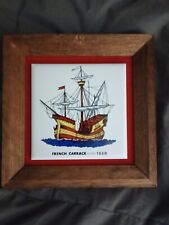 Antique Ship Wall Art, 1 Of 5 French Carrack picture