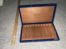 Davidoff Royal Release Blue Empty Wooden Cigar Box Limited Edition Handmade picture