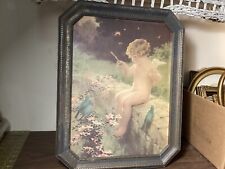 Antique Picture Frame Vintage Bessie Pease Gutmann Loves Harmony Print picture