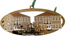 Brandon High School Florida Ornament 1997 Gold Metal Historical picture