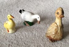 3 Lovely Vintage Ceramic Ducks picture