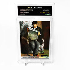 THE ARTIST'S FATHER, READING L'EVENEMENT GleeBeeCo Card Paul Cezanne #T4DD-L /49 picture