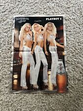 Vintage Beer Playboy Michelob Light Poster 90’s Triplets  picture
