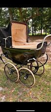 Vintage Silver Cross Baby Carriage picture