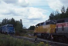 Duplicate Railroad Train Slide LLPX Meet  #2265 &  #2239  08/2002  Brownville 2 picture