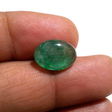 Beautiful Zambian Emerald Cabochon Oval Shape 5.60 Crt Emerald Loose Gemstone picture