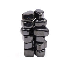 100g Black Plating Lodestone Magnetite Tumbled Stone Natural Hematite Magnetic picture