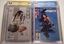 NYX #4 CGC 9.6 Signed By Joshua Middleton 2nd X-23 & New X-Men #20 X-23 Variant picture