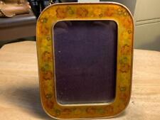 Vintage Bucklers Inc 5th Ave, NY. Enamel Rectangle Picture Frame 8 1/4