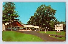 Postcard Maine Ogunquit ME Towne Lyne Motel 1960s Unposted Chrome picture