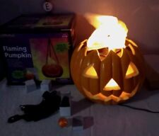 Gemmy Industries Halloween Giant Flaming Pumpkin w/ Sounds Motion Activated picture