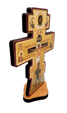 Wooden Desktop Crucifix - Made in Ukraine Christian Icon Cross 5