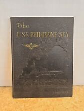 1946  USN Navy USS Philippine Sea CVS-47 tour cruise book aircraft carrier photo picture