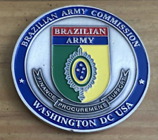 Brazilian Army Commission Challenge Coin Washington DC picture