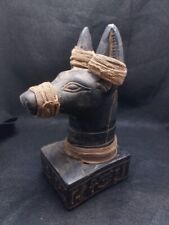 Rare Ancient Egyptian Antiques Anubis Head God Of The Underworld Egyptian BC picture
