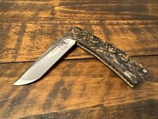 Doc Shiffer Custom Knife Carbon Fiber Copper picture