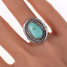 sz6 c1940's-50's Navajo turquoise ring picture